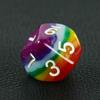 Набор игральных костей DND Rainbow Polyhedral Dice 7 шт. Игровые кости для настольных игр, аксессуары