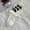 Cartoon Animal Kawaii Lovely Cat For Women Cotton Socks Japanese Style Comfortable Female Casual Mid Tube Sock