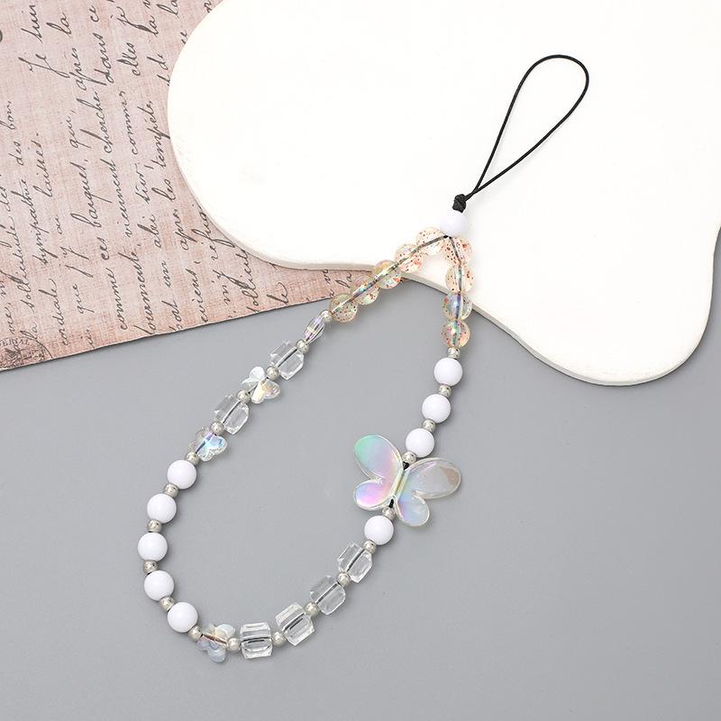 Красочный мультяшный чехол для телефона с ремешком и электропокрытием в квадратную клетку