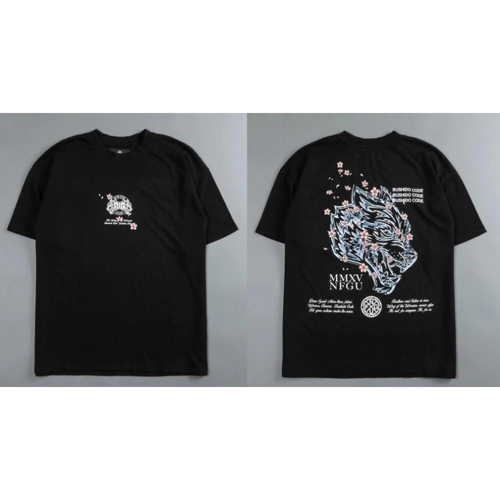 Darc Wolf Head Смешной принт Тренировка Тренажерный зал Фитнес 100% хлопок Мужская футболка с коротким рукавом Повседневная футболка Модные спортивные свободные топы Y2k