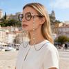 Pearl Sunglass Chain Hanging Cord Glasses Chain Fashion Sunglass Lanyard Straps  Eye Accessories
