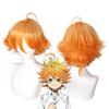 Аниме Обещанный Неверленд Yakusoku no Neverland Эмма Короткие светлые и оранжевые волосы Косплей Костюм Парик