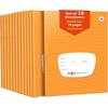 Target Publications Small Two Line Notebook 76 Pages, 15.5 X 19 Cms Hard Cover With Label | Two Line Ruled Notebooks For
