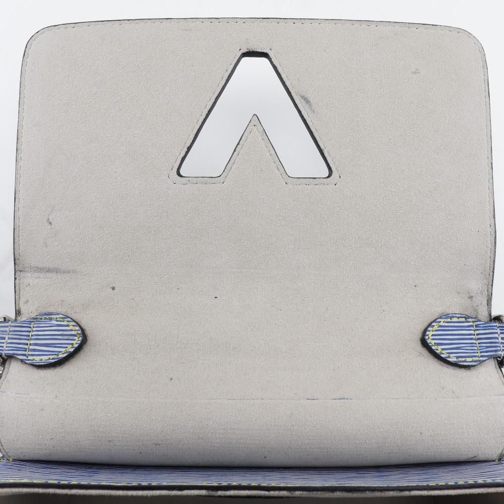 Louis Vuitton Сумка через плечо Twist MM M50271 Деним Эпи Кожа Эпи Женская Б/У