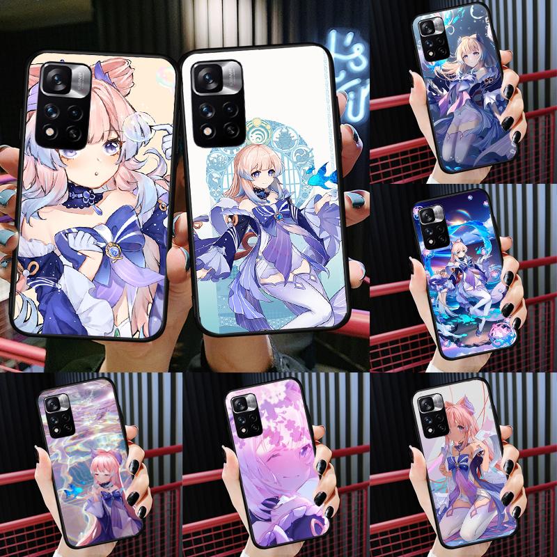 Чехол Genshin Impact Сангономия Кокоми для Xiaomi Redmi 13C 10C 12C 14C Redmi Note 14 13 Pro 12 11 9 10 9S 10S 11S 12S