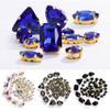 Stained Glass Clear Gold Claw Jewelry Accessories DIY Trim Rhinestone Bags Mixed Crystal Diamond
