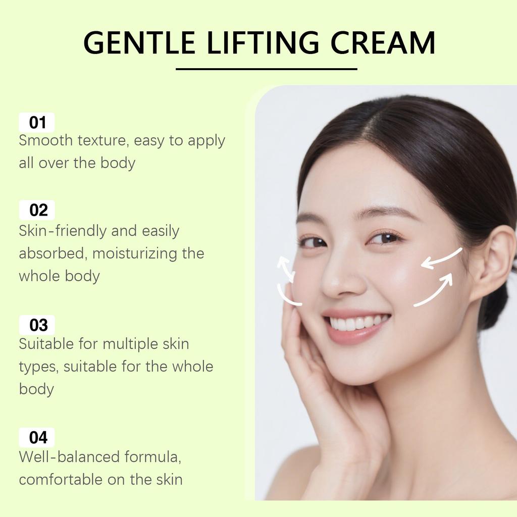VIARELINE Skin Moisturizing Cream Smooth and Silky Texture Face Moisturizer Easy Application Smooth Skin Hydrating Cream 50g