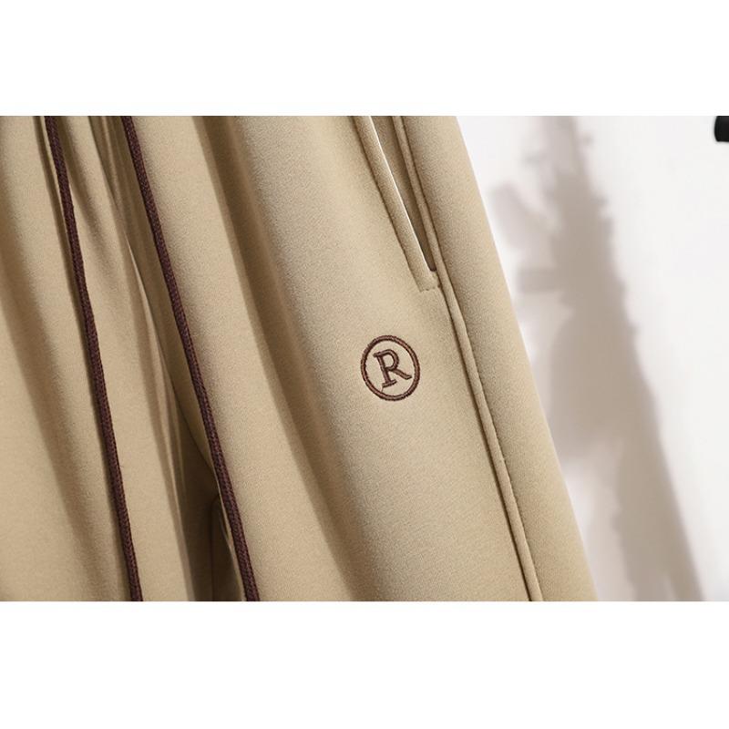 Зимние спортивные штаны Harlan Bunched Feet и флис с вышивкой из плотной ткани