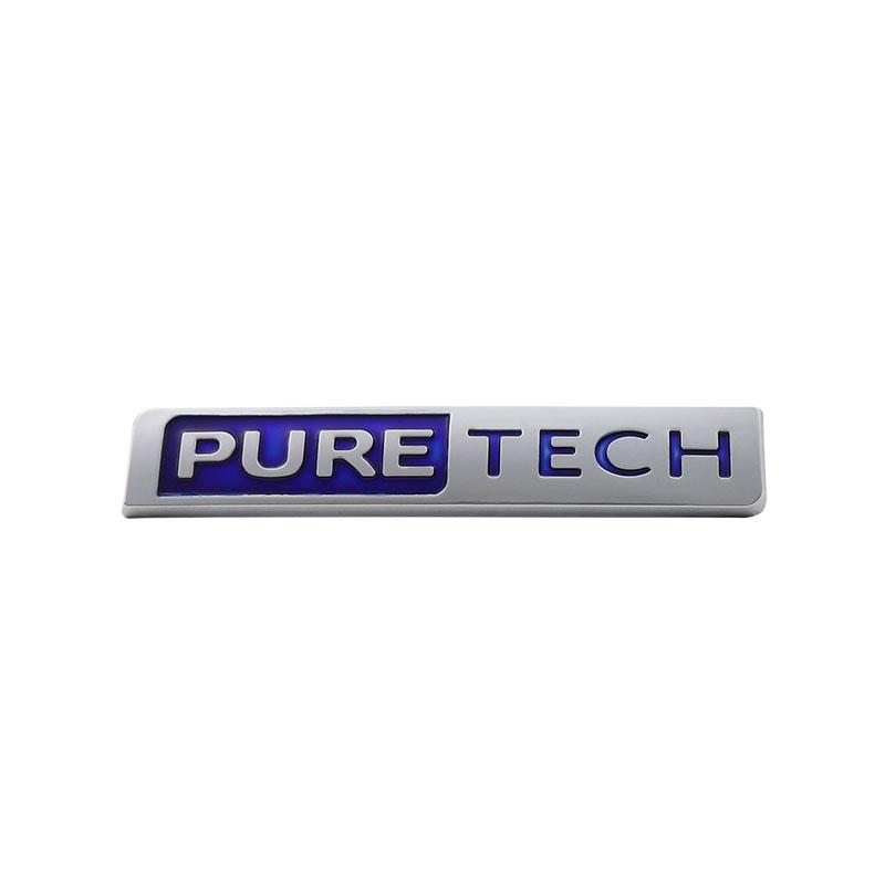 3D Премиум Puretech Pure Tech автомобиль Крыло Задняя Наклейка Эмблема Значок Стикер