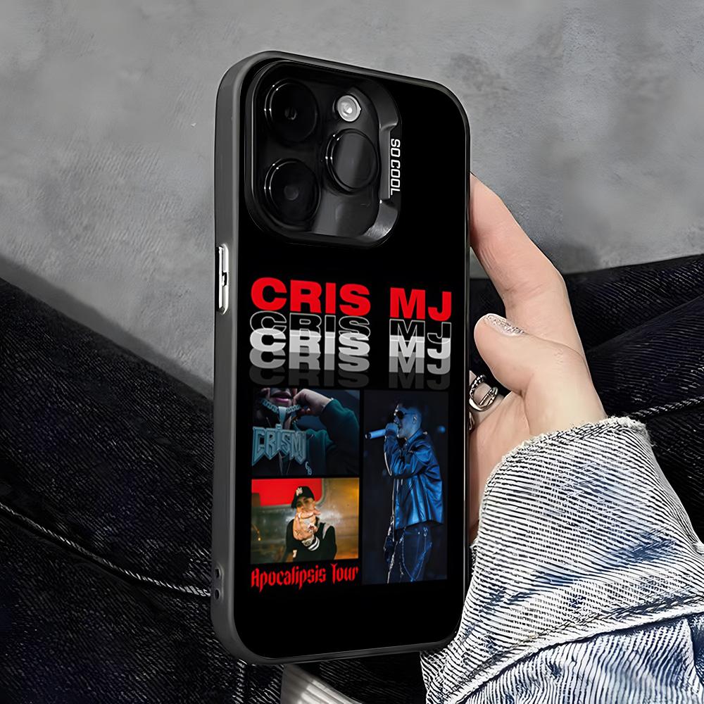 Чехол для телефона Pop Singer Cris MJ-J для IPhone 17 Pro Max 16 Pro Max 15 14 13 11 12 Mini Xs X Xr 7 8 Plus Se Цвет Серебристый Чехол