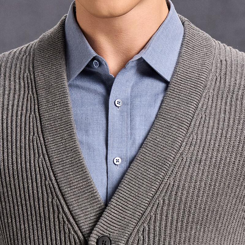 Мужской кардиган Antonio в стиле «old money», из тяжелого 100% хлопка