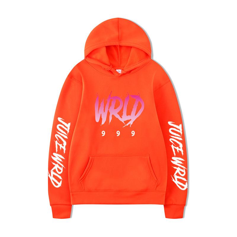 Американский певец Juice Wrld Толстовки Певец Графическая печать Толстовки для фанатов Длинный рукав Мужская Женская одежда Sudaderas Худи