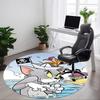 1 шт. Коврик для пола Tom & Jerry Adventure Office, круглый, под офисные стулья, спальню, гостиную, декор для дома, декор комнаты a1016149