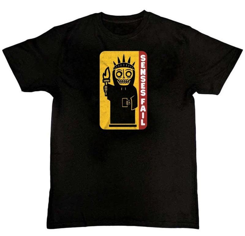 Fan - Senses Fail Graphic Print Unisex T-Shirt
