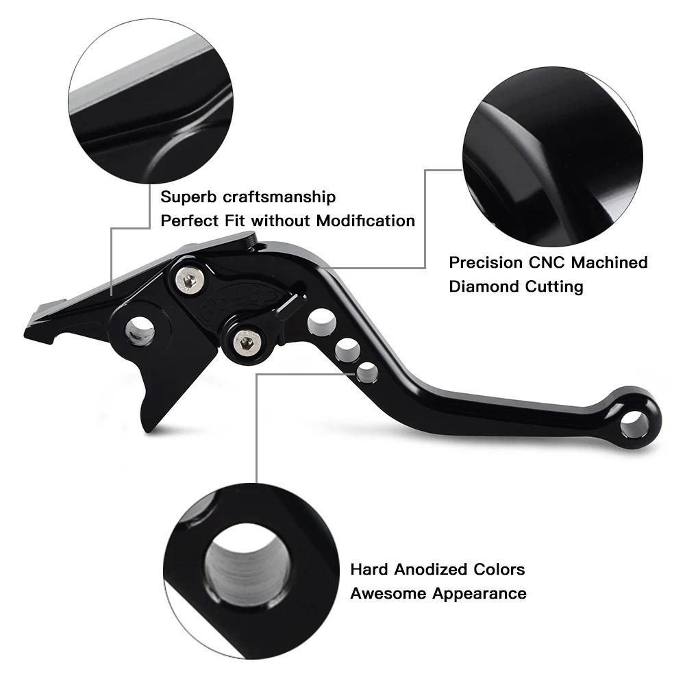 New KB Custom Color Logo Durable Aluminum Alloy Motorcycle Brake Clutch Lever for KB-2441