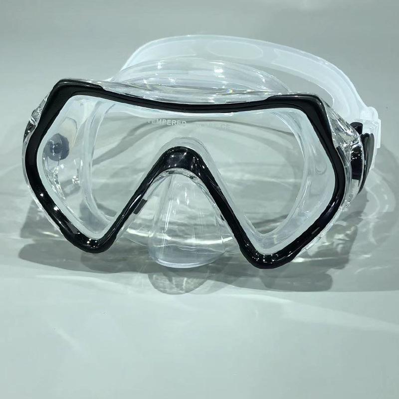 Children's Silicone/Tempered Glass Diving Mask