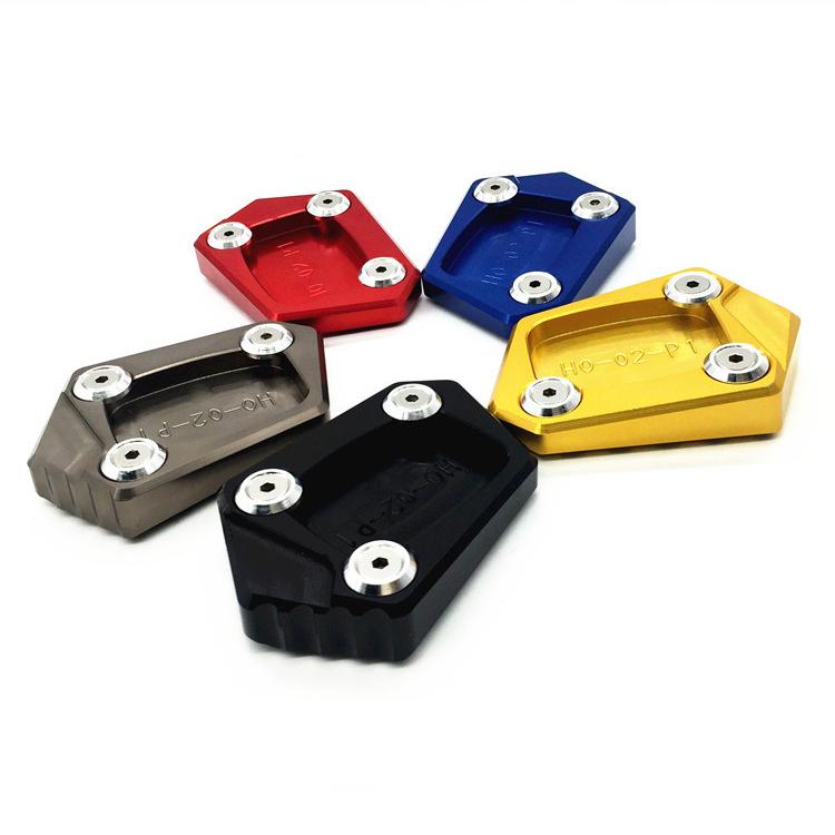 Motorcycle CNC Kickstand Side Stand Plate Pad for NC700S/X/D CB250R CBR650F CBR500R