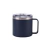 12oz/14oz Портативная термокружка для кофе из нержавеющей стали 304 с двойными стенками и вакуумной изоляцией, с ручкой
