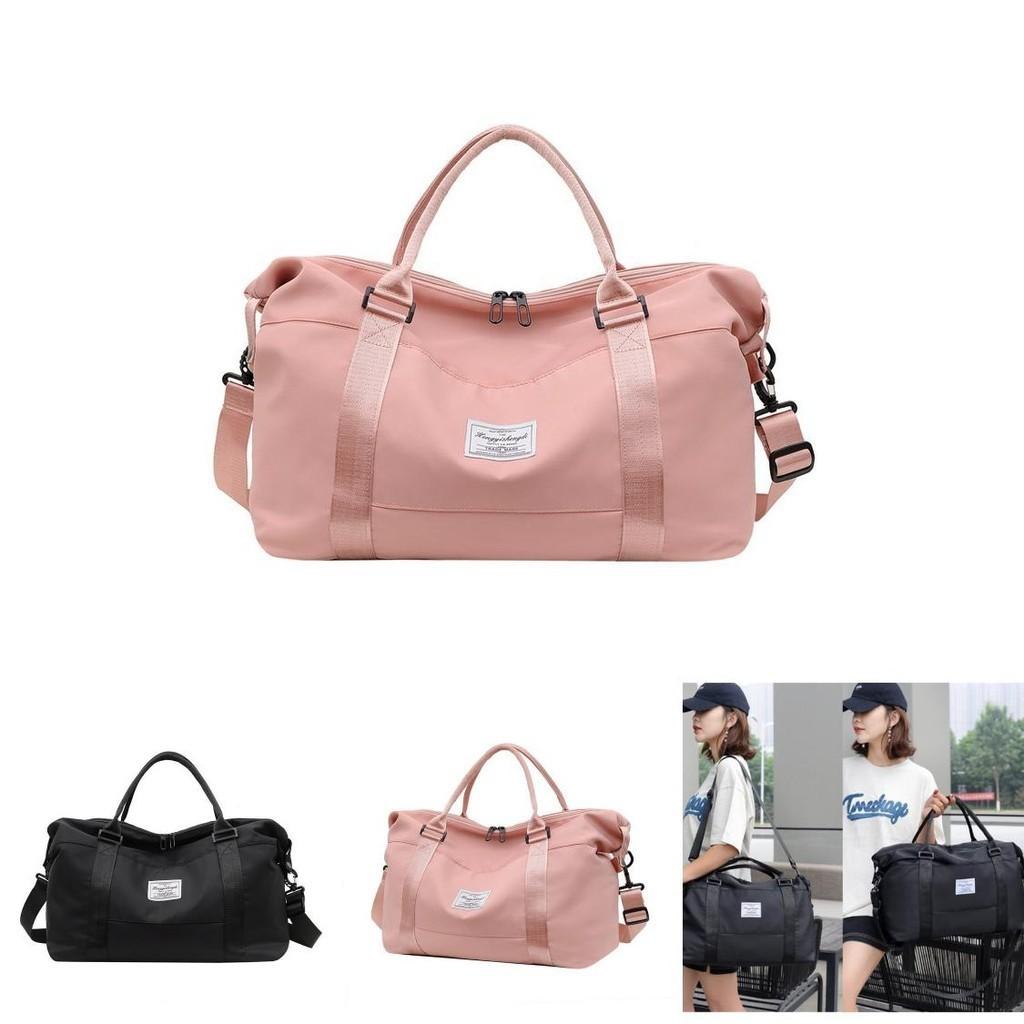 Fashionable Lightweight Nylon Weekend Travel Bag For Women And Men With Chic Letter Pattern