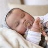 3D Skin Reborn Sleeping Fat Baby Doll 60 CM Силиконовая игрушка для девочек с сосудистой веной, как настоящее искусство Bebe, детский подарок на день рождения