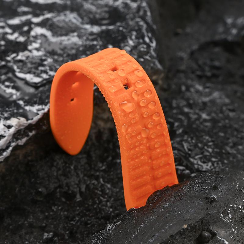 20 мм 22 мм универсальный дайвинг спортивный силиконовый резиновый ремешок браслет