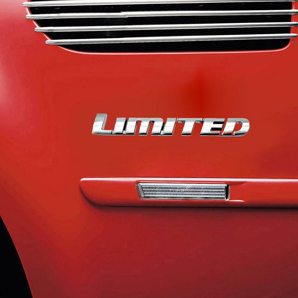1 шт. Универсальная 3D наклейка на багажник автомобиля ABS Car LIMITED Edition эмблема кузова автомобиля наклейка для украшения автомобиля аксессуары для экстерьера автомобиля