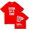 System Of A Down Tour 2026 Tshirt Vintage Unisexs Women Cotton Quality Short Sleeve Tees Male Rock Music Band Clothes High Street