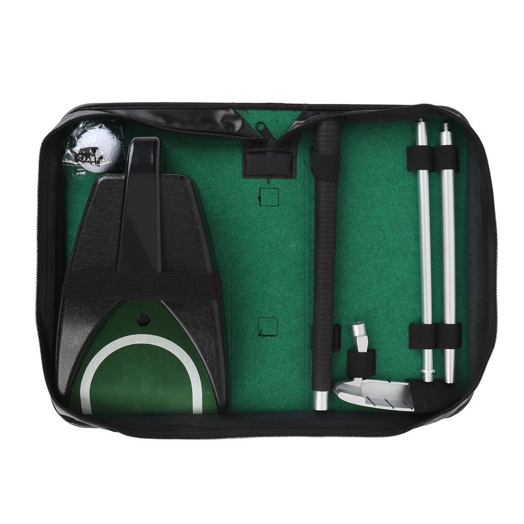 Портативный набор паттеров, правый паттер из сплава ТПЭ с чашкой для автоматического возврата мяча, искусственная кожа