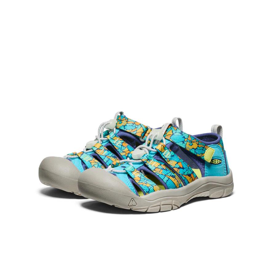 Keen Сандалии для детей Newport H2, износостойкие, низкие, синие, для подростков 1030793