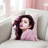 Наволочка для дивана с изображением певицы Charli Xcx для гостиной, домашнего офиса, декоративная, защитный чехол