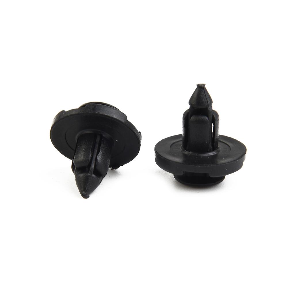 Замена крыла Декоративные кнопки-пуговицы Заклепки Крепежные зажимы Внутренняя накладка для крепления бампера Черный аксессуар Автомобиль Автомобильный