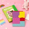1 Set Magnetic Fraction Demonstration Book Fraction Learning Magnetic Tiles Circles Educational Fraction Puzzle Teaching Aid Math Manipulatives