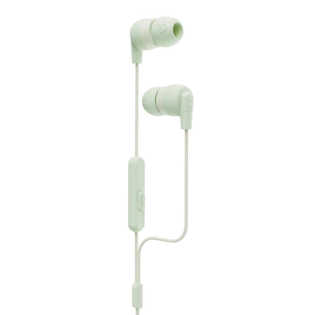 SkullCandy Ink'd+ Pastel Sage S2IMY-M692 In-Ear Earphones with Remote and Microphone