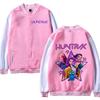 European and American trend witch hunting group Korean version casual hoodie women's plus size baseball jacket autumn and winter coat  5992 KTB