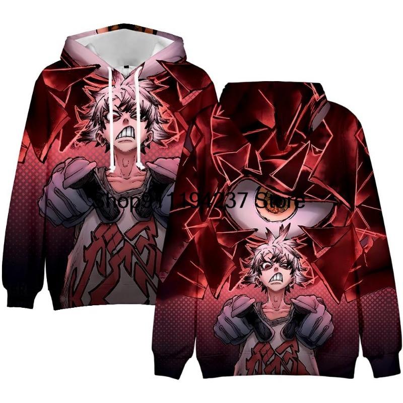 Gachiakuta Anime Hoodie 2025 New Manga Long Sleeve Streetwear Women Men Hooded Sweatshirt 3D Clothes