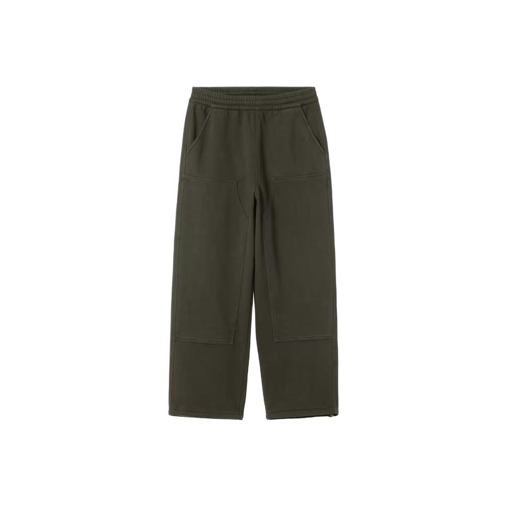 Carhartt WIP Спортивные штаны FW25 с двойными коленями, свободные, с регулируемой талией, открытый низ, квадратная бирка, повседневные брюки, мужские брюки I035546-49-06