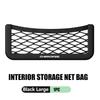 For Jeep Car Storage Mesh Bag Organizer Net Pocket Sticker Trunk Storage Bag Accessories Wrangler-JK Liberty JL Cherokee Patriot AMZ1 