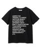 MILLO WOMEN Lettering Archive T-Shirt [Black]