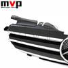 For Benz CL18DChrome Black AMG Style Bumper Grille Grill With Star Emblem Logo For Mercedes Benz SLK-Class R170 1997-2004 SLK200 SLK230 SLK3209FE
