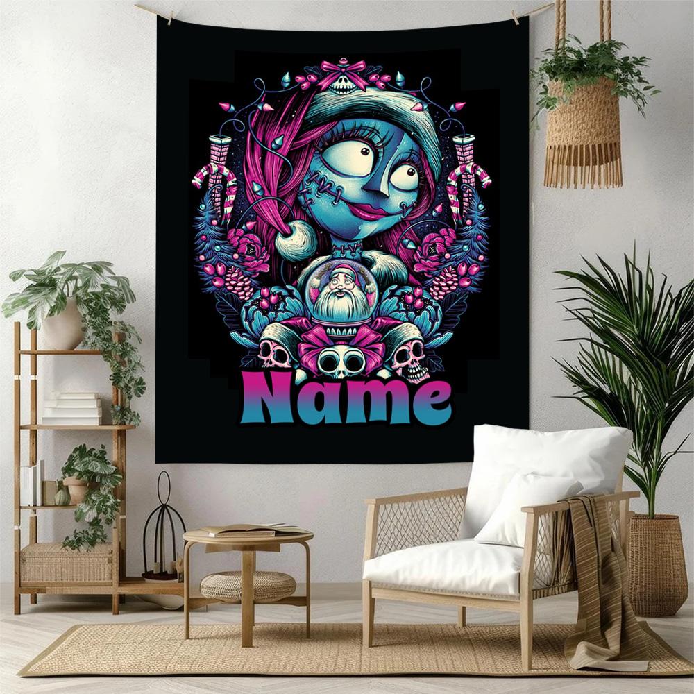 Warner Custom Your Name Wall Decor Tapestry Art For Pet Memorial Birthdaywedding Party Backdrop Family Gift