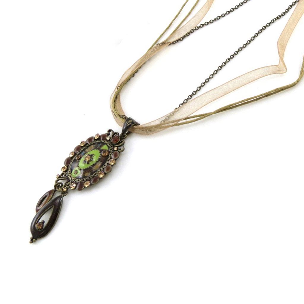 Les Trésors De Lily [E5716] - Дизайнерское колье «Clèves» из янтаря