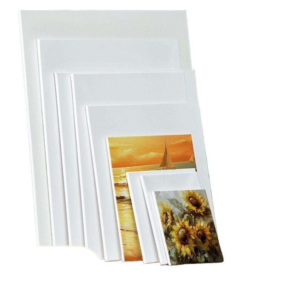 Multi-Size Drawing Canvas for Oil & Acrylic Paints - Blank Inner Frame Painting Tools