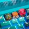 Мультяшная Аниме Фигурка One Piece DIY Нами Чоппер Усопп Кейкап Крест Механическая Клавиатура ESC Базовая Кейкап Подарок