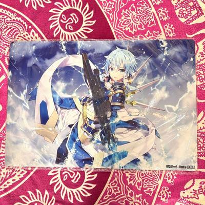 Б/у [Суперценный] Игровой коврик SAO Солнечный Бог Солус Синон Легато II Пираруку