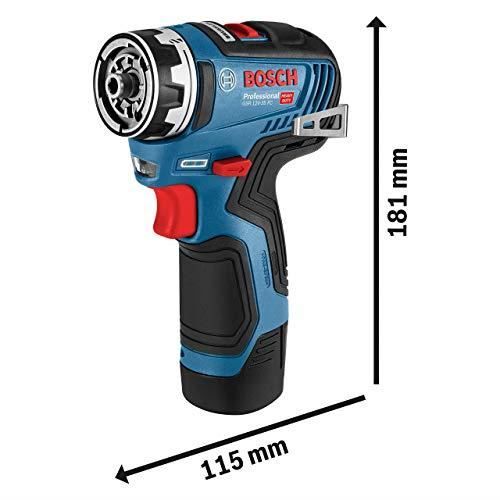 Perceuse-visseuse Bosch Professional GSR 12V-35 FC + 2 Batteries 3,0Ah + L-Boxx - 06019H3000