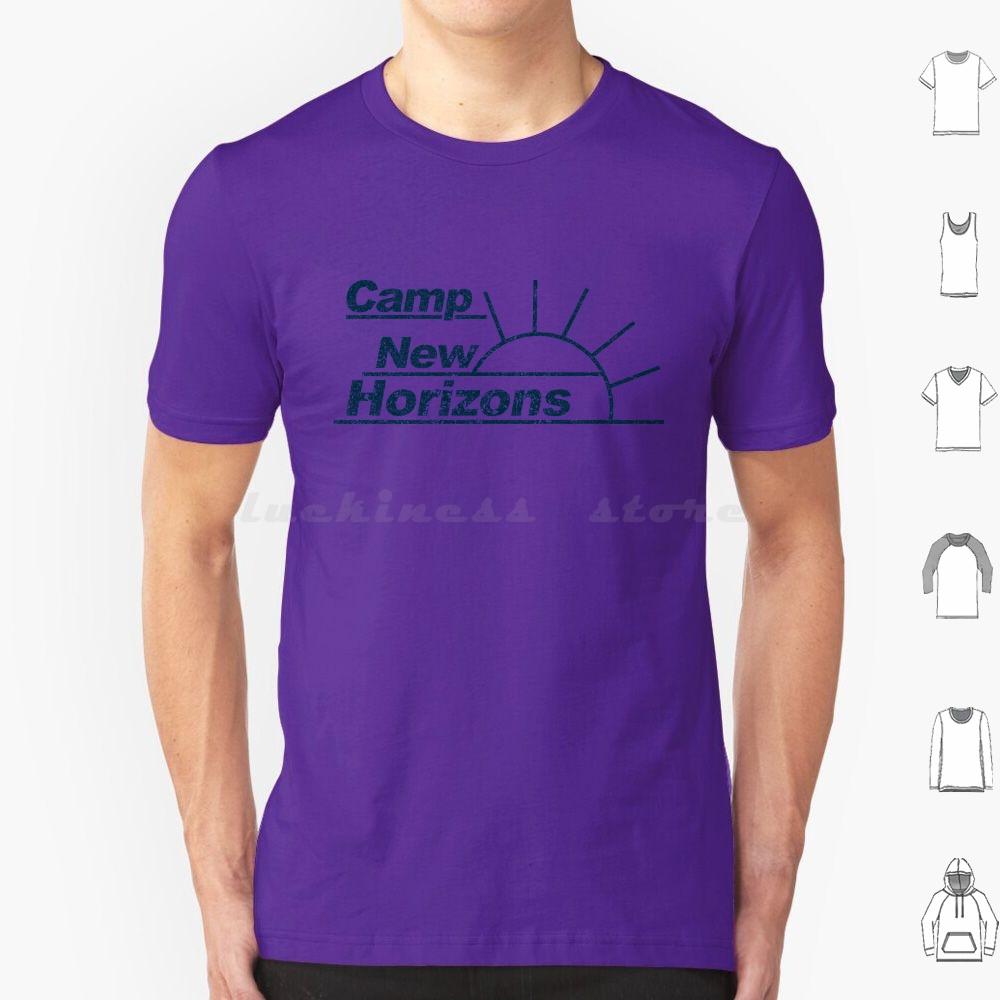 Camp New HorizonsVintage Distressed Sleepaway Camp 3 T Shirt Cotton Men Women DIY Print Camp Rolling Hills Sleepaway