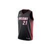 Icon Edition NBA Team Limited Jersey Heat Hassan Whiteside Retro No. 21 Men Jersey Black 864487-010