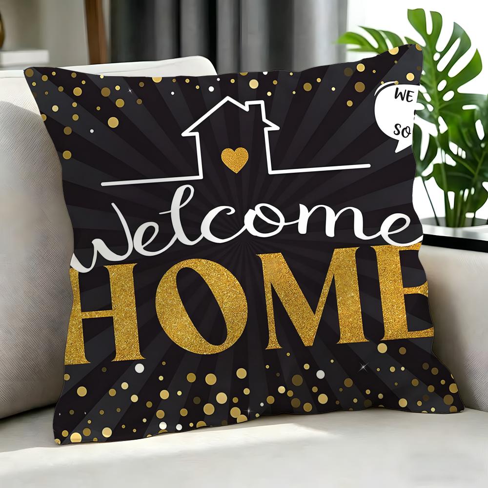 Арт SSweet Home Добро пожаловать Чехол для подушки Набор чехлов для подушек Шт x x x Наволочка Декоративный Диван Домашний Декор