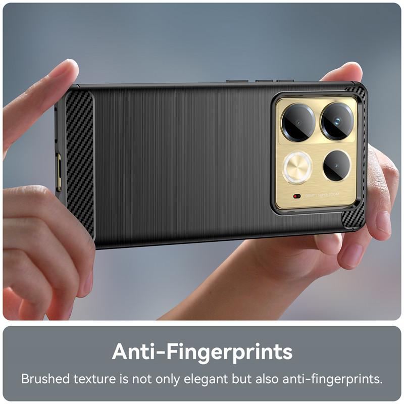 Для Funda infinix Note 40 Чехол infinix Note 40 Note 40 Pro Чехол Матовый противоударный защитный чехол для телефона TPU infinix Note 40