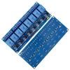 Multi Platform Supported 8 Channel Relays Module Relays Expansion Board 8-Way for Intelligent Home Developers 5V/12V/24V